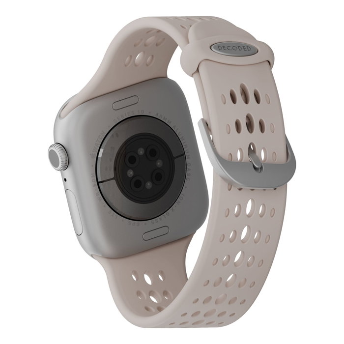 Decoded Silicone Ares O Strap para Apple Watch 40/42mm Clay