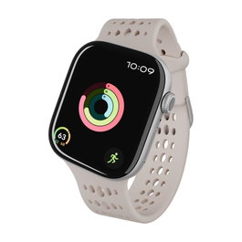 Decoded Silicone Ares O Strap para Apple Watch 40/42mm Clay