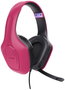 Trust GXT 415P Zirox Auriculares Gaming Rosa