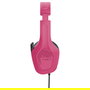 Trust GXT 415P Zirox Auriculares Gaming Alámbrico con Micrófono Plegable, Diadema Ajustable, Color Rosa, Cable 2m, Jack 3.5mm, Altavoces 50mm, Compatible PC y Consolas