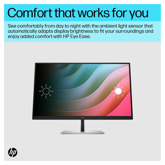HP Monitor E-Series E27k G5 de 27" (68.6cm) 4K UHD (3840x2160) IPS USB-C 65W Altavoces HDMI DisplayPort