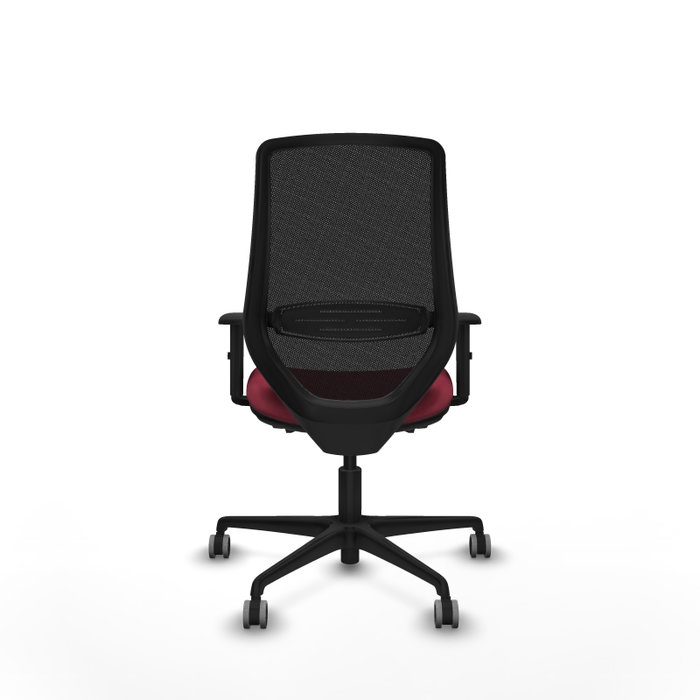 PIQUERAS Y CRESPO Silla de oficina Mardos con mecanismo Sincro/Traslack, Granate y Negro PIQUERAS Y CRESPO Silla de oficina Mardos con mecanismo Sincro/Traslack, Granate y Negro