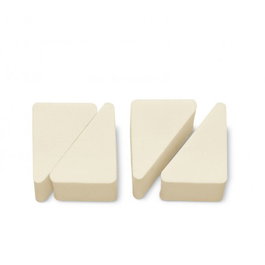 Tres Claveles Pack de 4 Esponjas de Maquillaje Partibles
