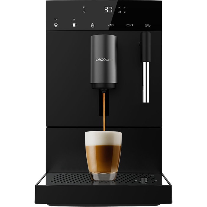 Cecotec Cremmaet Compact Steam Cafetera Superautomática Negra