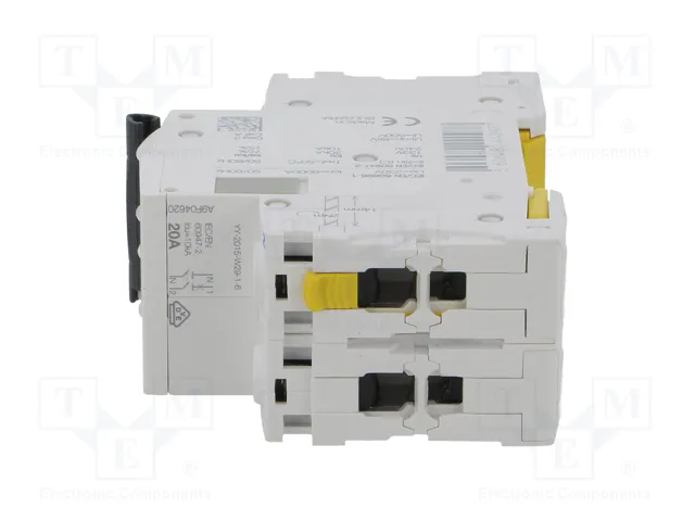 SCHNEIDER ELECTRIC Interruptor magnetotérmico iC60N 20A 1+N 400VAC 6kA SCHNEIDER ELECTRIC Interruptor magnetotérmico iC60N 20A 1+N 400VAC 6kA