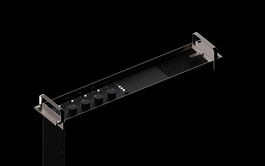 Ecler VIDA-24Q Amplificador Digital 2400W, 4 Salidas Amplificadas, Salidas Dante, Reproducción SD, Control Remoto