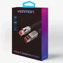 Vention Cable de red RJ45 SFTP IKMHH Cat.8 Gaming 2m Gris