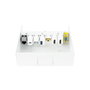 Nanocable Caja de Conexiones Multimedia Blanco 10.35.0004