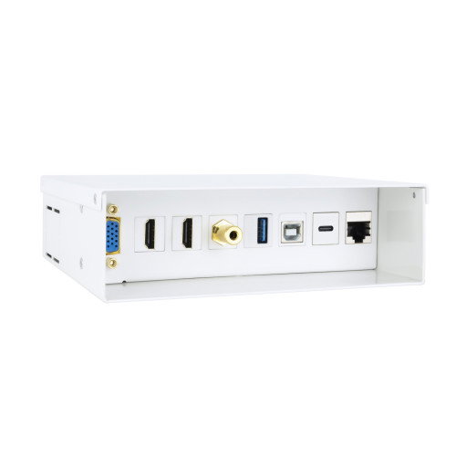 Nanocable Caja de Conexiones Multimedia Blanco 10.35.0004