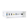 Nanocable Caja de Conexiones Multimedia Blanco 10.35.0004