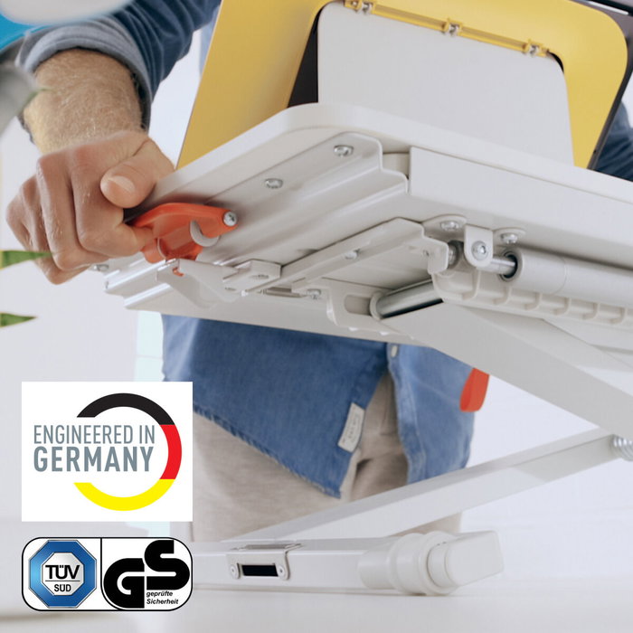 LEITZ Schreibtischaufsatz Ergo Cosy con estante gris LEITZ Schreibtischaufsatz Ergo Cosy con estante gris