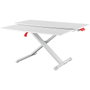 LEITZ Schreibtischaufsatz Ergo Cosy con estante gris
