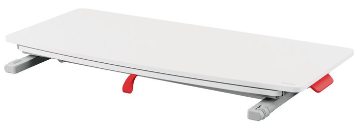 LEITZ Schreibtischaufsatz Ergo Cosy con estante gris LEITZ Schreibtischaufsatz Ergo Cosy con estante gris
