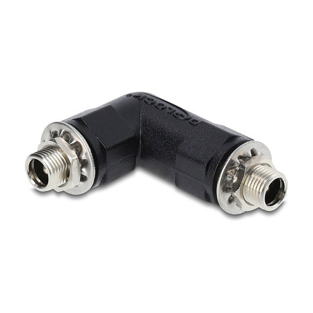DeLOCK 90944 Adaptador DC 5,5 x 2,5 mm Hembra a Hembra Angular 90° DeLOCK 90944 Adaptador DC 5,5 x 2,5 mm Hembra a Hembra Angular 90°