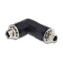 DeLOCK 90944 Adaptador DC 5,5 x 2,5 mm Hembra a Hembra Angular 90°