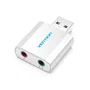 Vention VAB-S13 Tarjeta de Sonido USB 2.1 Canales Plata
