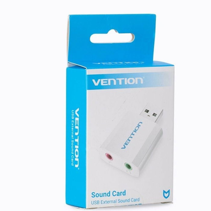 Vention VAB-S13 Tarjeta de sonido 2.1 Plata