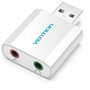 Vention VAB-S13 Tarjeta de sonido 2.1 Plata