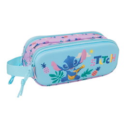 Safta Portatodo Doble 3D Stitch Disney