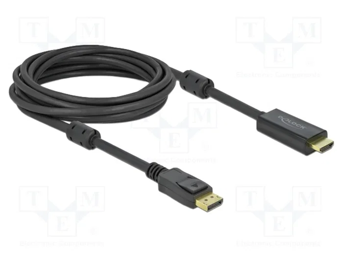 DeLOCK Cable Activo DisplayPort 1.2 a HDMI 4K 60 Hz 5 m DeLOCK Cable Activo DisplayPort 1.2 a HDMI 4K 60 Hz 5 m