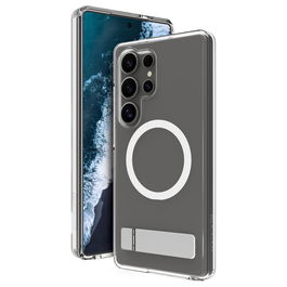 dbramante 1928 Iceland Pro Qi2 Kick Funda para Samsung Galaxy S25 Ultra Transparente