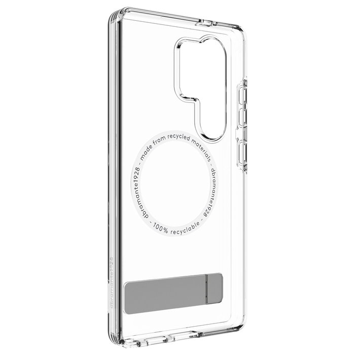 dbramante 1928 Iceland Pro Qi2 Kick para Samsung Galaxy S25 Ultra, Transparente