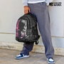 DC Comics Batman Mochila Running PLUS Negra Alta Resistencia Ripstop 32L