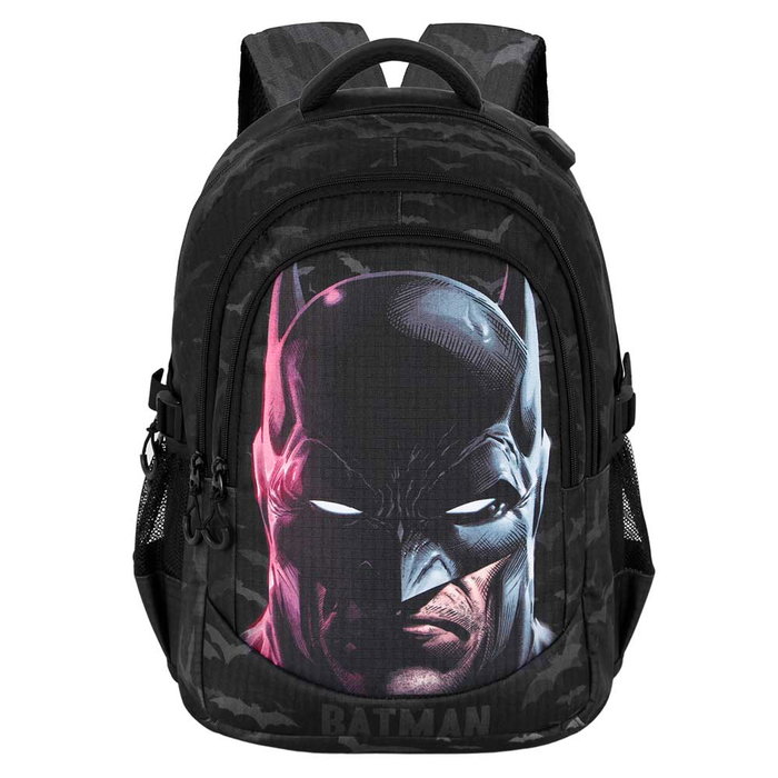 DC Comics Batman Mochila Running PLUS Negra Alta Resistencia Ripstop 32L DC Comics Batman Mochila Running PLUS Negra Alta Resistencia Ripstop 32L