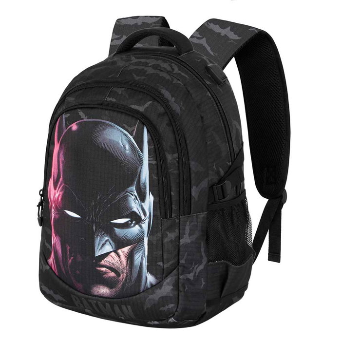 DC Comics Batman Mochila Running PLUS Negra Alta Resistencia Ripstop 32L DC Comics Batman Mochila Running PLUS Negra Alta Resistencia Ripstop 32L