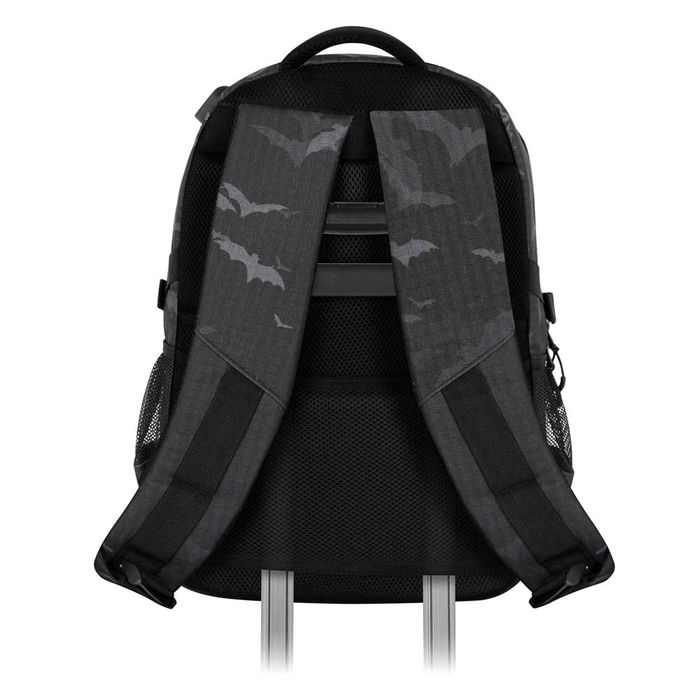 DC Comics Batman Mochila Running PLUS Negra Alta Resistencia Ripstop 32L