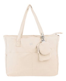 Oxford Mochila-bolso Tote Bag Endless Beige con compartimento para PC