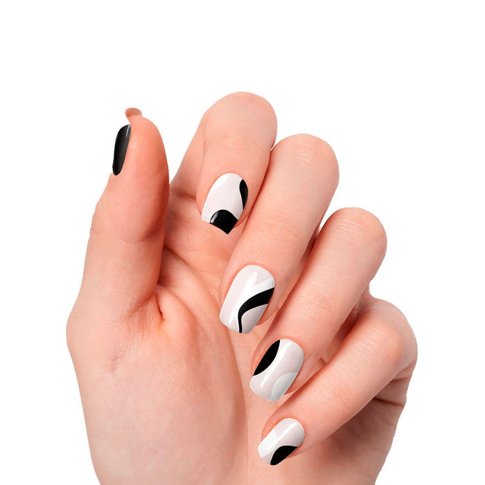 NOOVES Láminas de Uñas de Gel Premium Glam #so Twirl - 20 Unidades, Uñas Postizas Fácil Aplicación, Larga Duración, Acabado Profesional NOOVES Láminas de Uñas de Gel Premium Glam #so Twirl - 20 Unidades, Uñas Postizas Fácil Aplicación, Larga Duración, Acabado Profesional