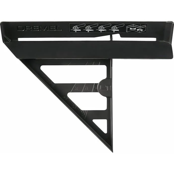 Dremel DSM840 Guía de Corte para Dremel DSM20, Corte de Inglete, Bisel y Recto en Zócalos y Molduras Dremel DSM840 Guía de Corte para Dremel DSM20, Corte de Inglete, Bisel y Recto en Zócalos y Molduras