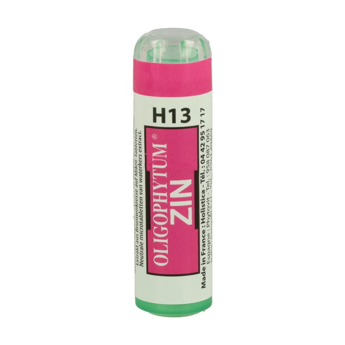 Holistica Oligophytum Zinc (H13 ZIN) 100 comprimidos sublinguales Holistica Oligophytum Zinc (H13 ZIN) 100 comprimidos sublinguales