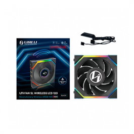 Lian Li UNI FAN SL Wireless Reverse Blade LCD 120mm ARGB Black