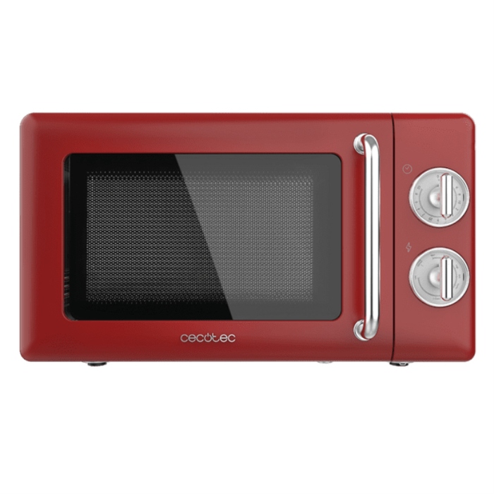 Microondas Cecotec Proclean 3110 Retro Rojo 700 W 20 L Microondas Cecotec Proclean 3110 Retro Rojo 700 W 20 L
