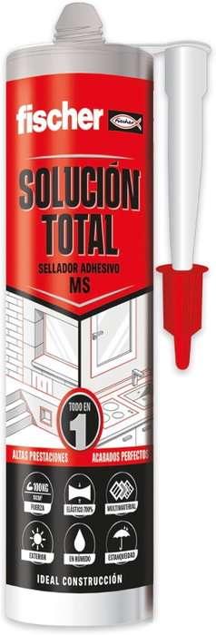 Fischer MS sellante adhesivo gris 290 ml Fischer MS sellante adhesivo gris 290 ml