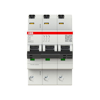 ABB Flexline SX203-B20 Disyuntor Automático Curva B 6kA ABB Flexline SX203-B20 Disyuntor Automático Curva B 6kA