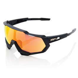 100 PICS Speedtrap Gafas de Sol - Lente Espejo HiPER Soft Tact Black