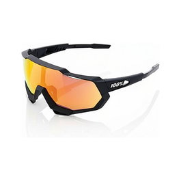 100% Speedtrap Gafas de Sol - Lente Espejo HiPER Soft Tact Black
