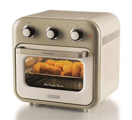 Ariete Vintage Horno y Freidora de Aire 16L Beige
