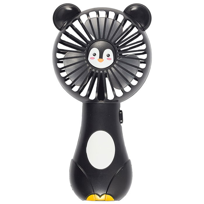 The Concept Factory Ventilador Kawaii Animal Pilas (Oso, Pingüino, Gato, Panda) 2xAA No Incluidas