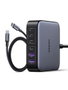 UGREEN Nexode Cargador de Escritorio 200W 2USB-A+4USB-C Negro, Gris