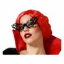 Gafas con Montura de Murciélago Negras para Vampiro