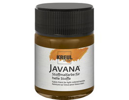 Kreul Pintura para textil JAVANA TEX marrón oscuro 50ml