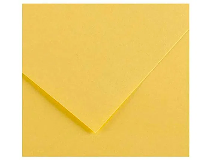Guarro Cartulina Amarillo Limón 185 gr 50x65 cm para Dibujo y Manualidades