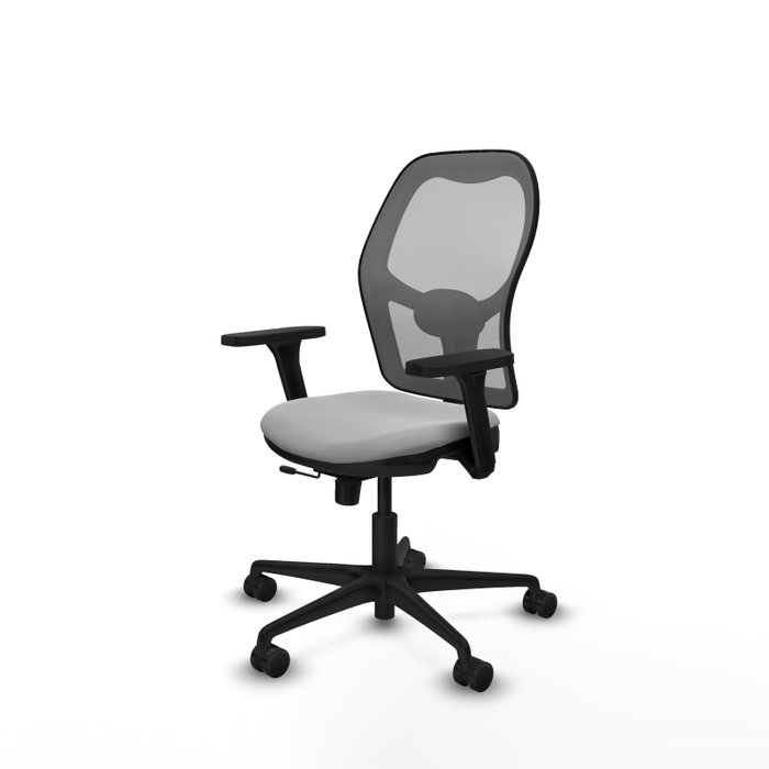PIQUERAS Y CRESPO Silla de oficina Jorquera con mecanismo Sincro/Traslack, Gris