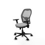 PIQUERAS Y CRESPO Silla de oficina Jorquera con mecanismo Sincro/Traslack, Gris