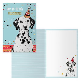 DOHE Tarjeta de Felicitación Dalmata Set de 6