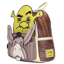 Loungefly Mochila Shrek y Donkey Shrek 25x31,25x10cm